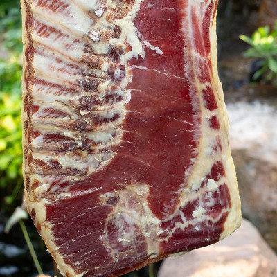风干腊肉咸肉五花肉腌笃鲜500g风干淡咸肉金华农家自制风干香腊肉图3