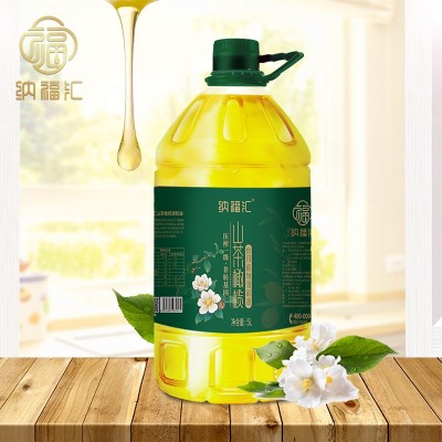 纳福汇山茶橄榄油单桶5000ml植物油家用炒菜企业集采代发图4