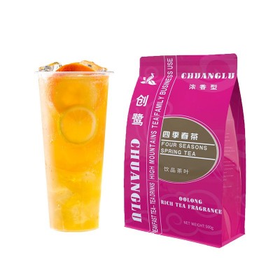 四季春茶奶茶店专用茶奶盖四季鲜果茶奶青乌龙茶商用原料冷泡茶叶图4