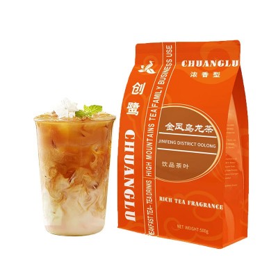 金凤茶王金凤乌龙茶叶浓香型冷泡茶奶盖鲜果茶茶底奶茶店专用原料图5