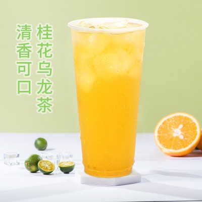 桂花乌龙茶叶黄金桂乌龙茶乌龙茶水果茶奶盖茶底颜桂花乌龙茶图2