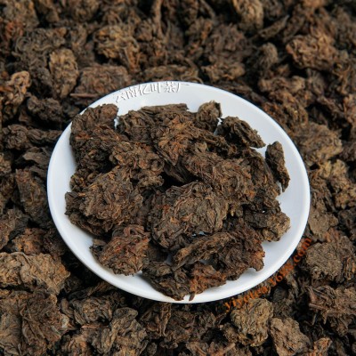 云南勐海古树老茶头普洱熟茶小沱茶散茶批发 陈年散装老熟普茶叶图2
