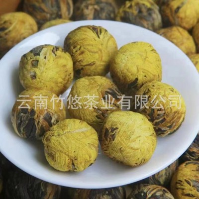 云南凤庆滇红茶菊花茶绣球龙珠茶蜜香金芽金丝皇菊手工茶现货批发图3