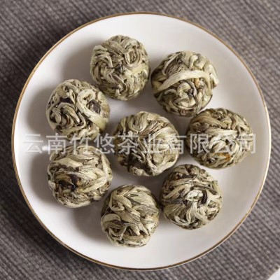 云南白茶大白芽月光白单芽白毫银针龙珠小沱茶大量批发500g散装