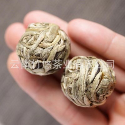 云南白茶大白芽月光白单芽白毫银针龙珠小沱茶大量批发500g散装图3