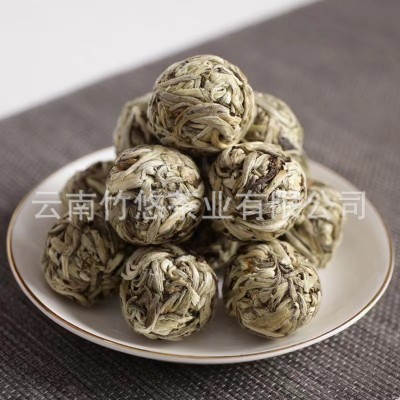 云南白茶大白芽月光白单芽白毫银针龙珠小沱茶大量批发500g散装图2