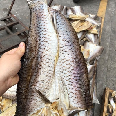 去头开背草鱼干整条装自制腌制草鱼块咸鱼块去头开背干鱼图3