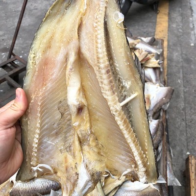 去头开背草鱼干整条装自制腌制草鱼块咸鱼块去头开背干鱼图2