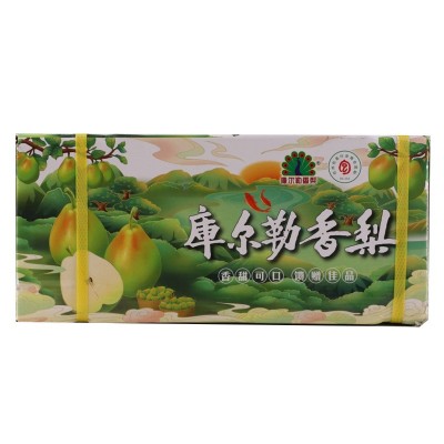 【特级薄皮香梨】7斤现货速发新疆库尔勒香梨水果新鲜大果整箱图4