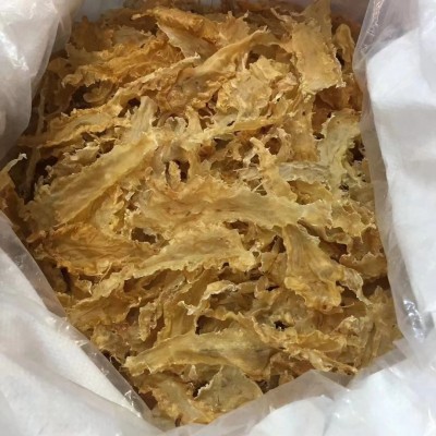 25头100头150头鳕鱼胶厚断片大头数深海鳕鱼胶厚肉干货批发滋补图3