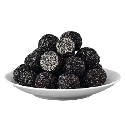 【代发】黑芝麻丸九蒸九晒芝麻团250g 喜糖独立包装黑芝麻丸图5