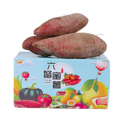 【五折】顺丰六鳌蜜薯 当季新鲜现挖沙地蜜薯地瓜红心红蜜薯代发图5
