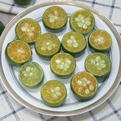 【极速发货】正宗海南小金桔12/3/5/9斤奶茶店专用青柠檬新鲜整箱图3