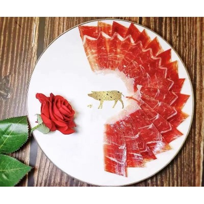 西班牙火腿片50g伊比利亚黑猪火腿切片绿标真空包装生吃即食图4