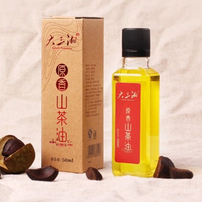 大三湘有机山茶油1Lx4瓶压榨榨山茶油 压榨一级茶籽油原料供应图3