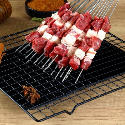羊肉串新鲜羊肉内蒙古烤肉牛肉串半成品家用户外空气炸锅烧烤食材