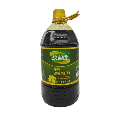 小榨菜籽油头道压榨4L菜籽油图5