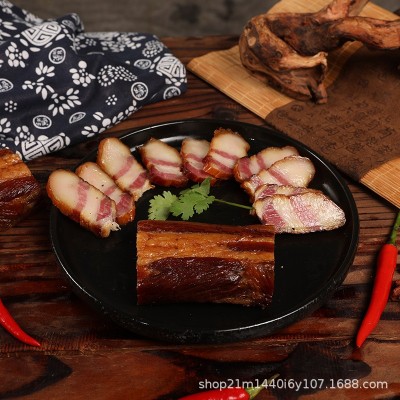 川味烟熏柴火五花腊肉250g原价直供源头工厂年货腊肉批发图5