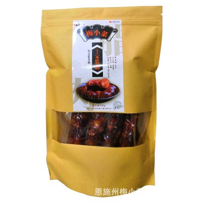 湖北恩施特产 柴火烟熏麻手工麻辣香肠腊肠腊肉厂家批发一件代发图5
