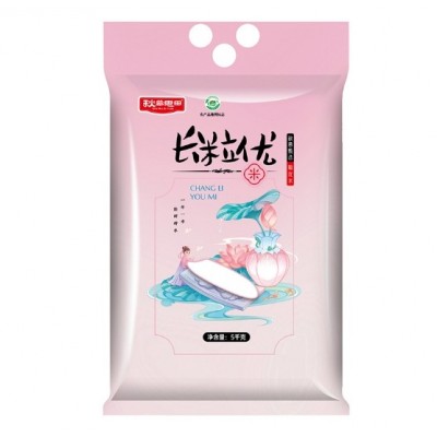 荆楚粮油秋慕思田长粒优米5kg 一年一季南方大米优质籼米10斤真空图5