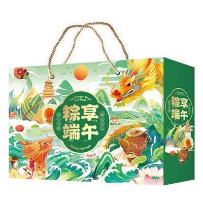 端午节粽子礼盒装嘉兴蛋黄鲜肉甜咸粽多口味真空包装团购送礼送人图4