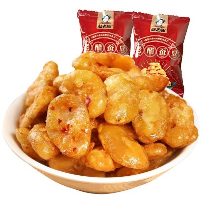 赵老师老醋蚕豆无壳500g内含25袋左右小包装图4