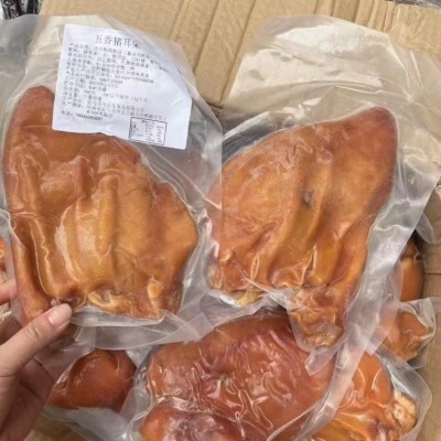 猪耳朵猪肚五香全熟卤猪耳片真空酒店饭店餐饮凉拌下酒菜食材批发图4