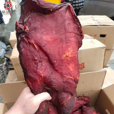 四川厂家五香麻辣大块肉牛肉风味 跑江湖地摊大块肉批发 酱香猪肉图4