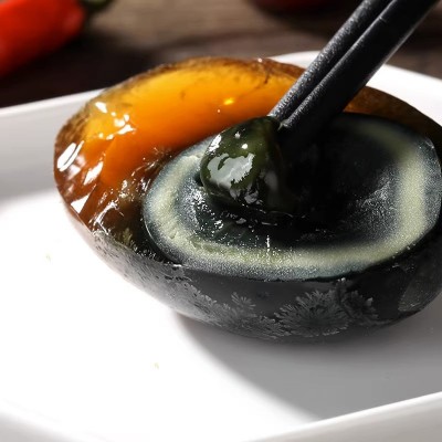 楚丹松花蛋多规格可选个个大蛋爆溏心无铅工艺凉拌皮蛋鲜香味美图2