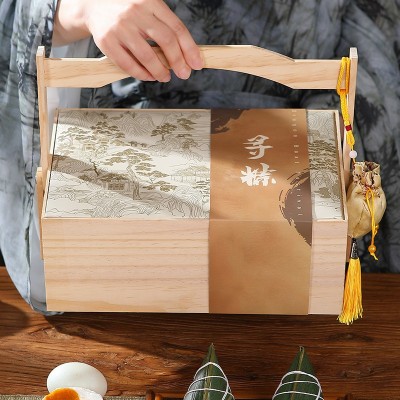 粽子礼盒装鲜肉粽嘉兴早餐速食蛋黄蜜枣豆沙甜粽散装团购批发福利图5