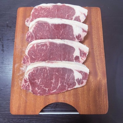 批发澳洲谷饲安格斯原切西冷牛排 新鲜现切未腌制牛排西餐厅商用图2