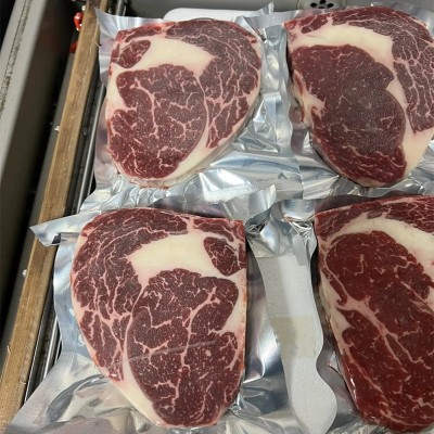 厂家直供澳洲M5谷饲安格斯雪花眼肉牛排新鲜原切牛排批发商用包邮图4