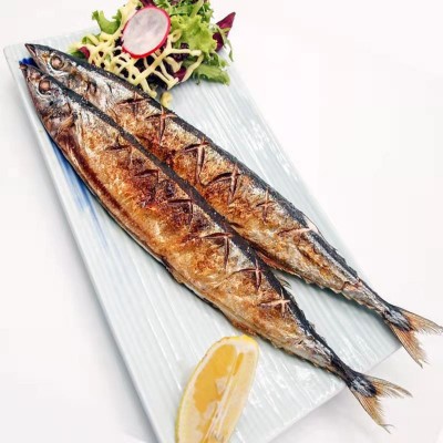 广州黄沙批发大排档冷冻秋刀鱼海鲜水产烧烤食材商用酒店整箱20斤图3