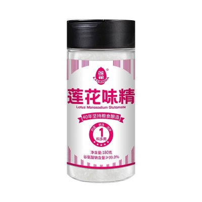 莲花味精瓶装180调味料用调料正无盐味精跨境厂家直销亚马逊代发图3