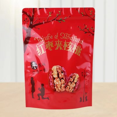 枣夹核桃 和田大枣夹核桃仁 独立包装 休闲健康零食500克图4