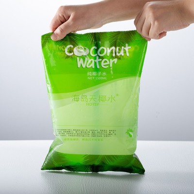 海南新鲜纯椰青椰子水汁1500ml椰子鸡火锅材料配料火锅蘸料袋装图2