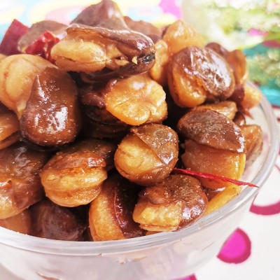 厂家热销散装香辣牛肉味蚕豆500克/袋干果炒货零食代理批发兰花豆图3