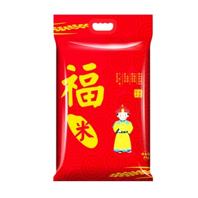 金融保险房产加油站活动引流吸客真空小礼品包装4kg8斤大米金福米图5