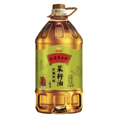 金龙鱼外婆乡小榨巴蜀菜籽油5.436L升图5