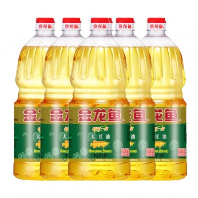 团购房产保险活动礼品整箱6瓶装 精炼一级大豆油1.8l升 金龙鱼图2
