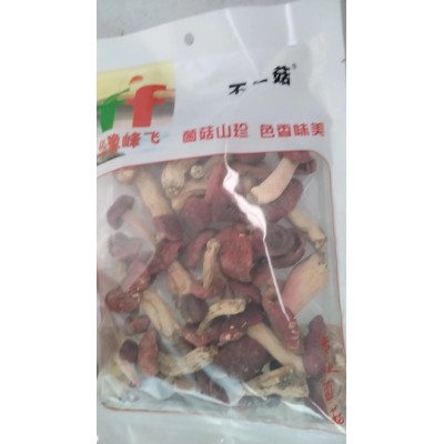 南阳深山土特产挑选小红菇500g现货批发不开伞红菇图5