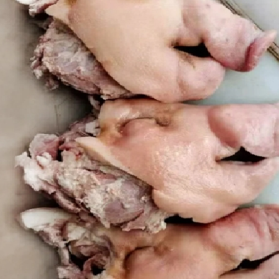 猪头肉 半熟冷冻猪肉半成品加工厂 干净无毛金丰食品