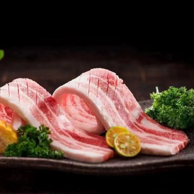 带皮五花肉冷冻巴西五花肉猪腩肉餐饮红烧肉烧烤卤水烧腊店称重图4