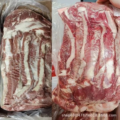 牛腩巴西商用原装进口一手货源饭店餐厅冷冻批发牛腩块