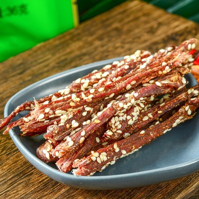 傣旺36g黑干巴云南特产牛干巴风干手撕小袋零食牛肉干厂家批发图3