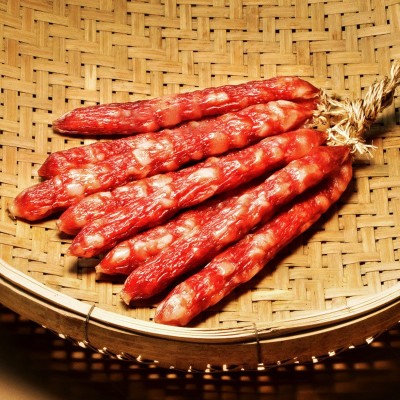 腌制风干广式香肠早餐方便面煲仔饭广味腊肉猪肉食材商用广式腊肠图3