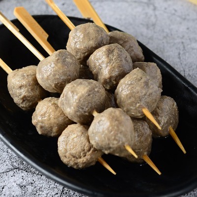 关东煮食材牛肉风味丸10串360g火锅麻辣烫串串香连锁便利店批发商图5