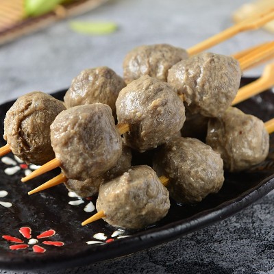 关东煮食材牛肉风味丸10串360g火锅麻辣烫串串香连锁便利店批发商图4