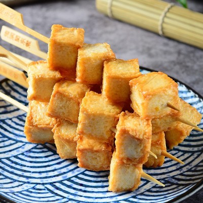 鑫谷盛蟹黄鱼豆腐串关东煮火锅豆捞串串香连锁便利店食材批发供应图2