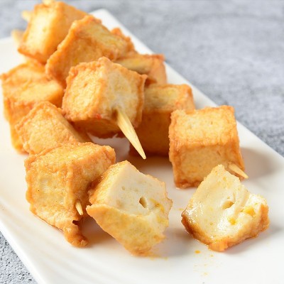 鑫谷盛蟹黄鱼豆腐串关东煮火锅豆捞串串香连锁便利店食材批发供应图4